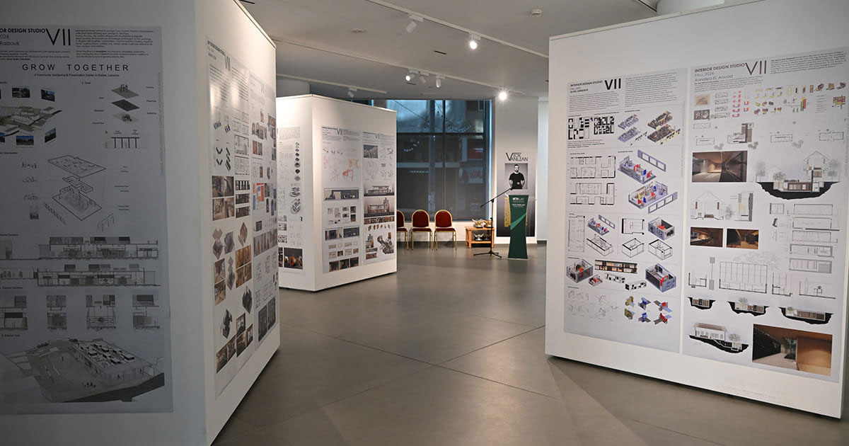 Interior Design Students Honor the Past by Designing the Future | LAU News