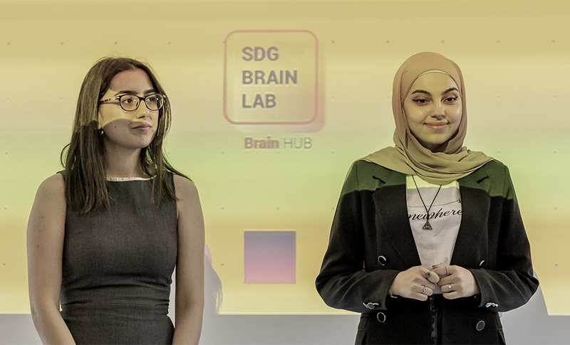LAU Students Win First and Second Prizes at the SDG Brain Lab